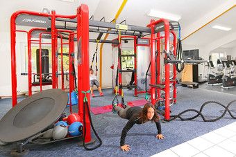 Das SYNRGY360-Konzept von Life Fitness (Foto: Peter Kehrle)